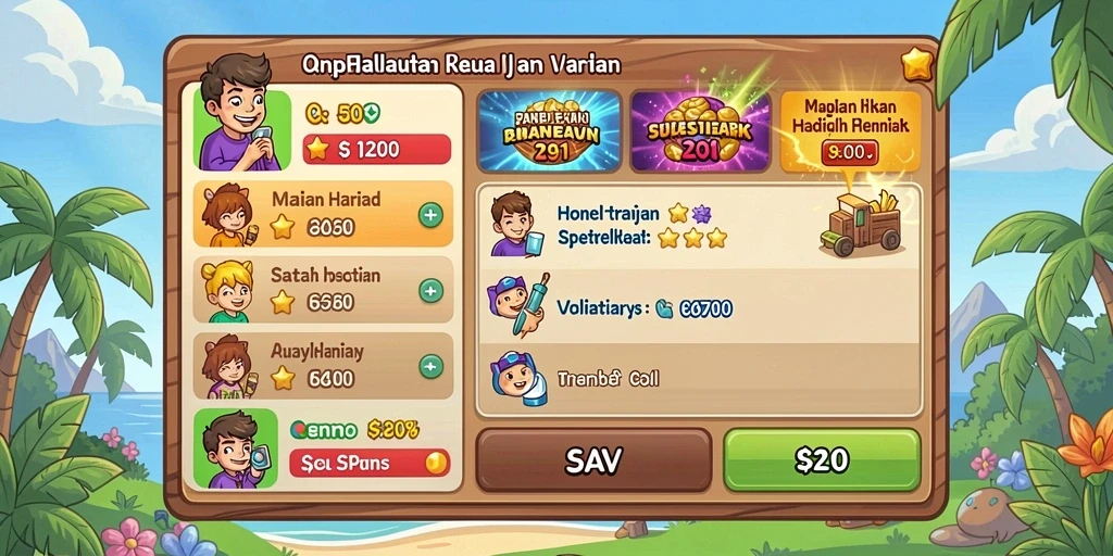 v07 - Screenshot menampilkan karakter baru yang diperkenalkan dalam pembaruan.